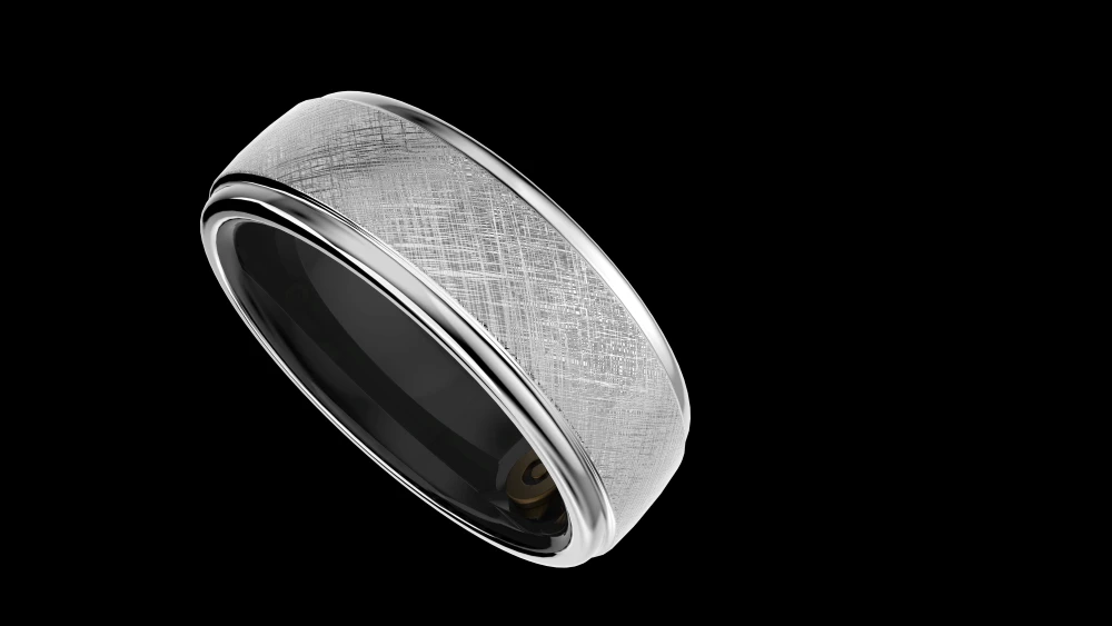 Shenzhen HiFuture Ring2 Titanium Sidabrinis 10 (62mm)