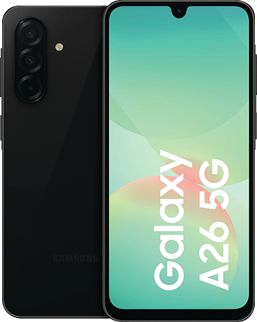 Išmanusis telefonas Samsung Galaxy A26 5G A266 Dual Sim 6GB RAM 128GB – Juodas