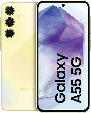 Išmanusis telefonas Samsung Galaxy A55 5G 128 GB (Awesome Lemon)