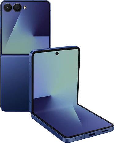 Samsung Galaxy Z Flip7 F766B 5G Dual Sim 12GB RAM 256GB – Mėlyna Shadow