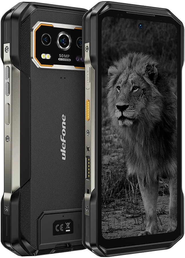 Mobilus telefonas - ULEFONE ARMOR 27 PRO 12GB RAM 256GB 5G 50MP Juodas