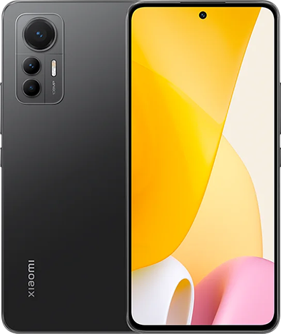 Xiaomi 12 Lite 8GB + 128GB, juodas