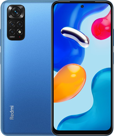 Išmanusis telefonas Xiaomi Redmi Note 11S, 6+128GB, saulėlydžio mėlynos spalvos