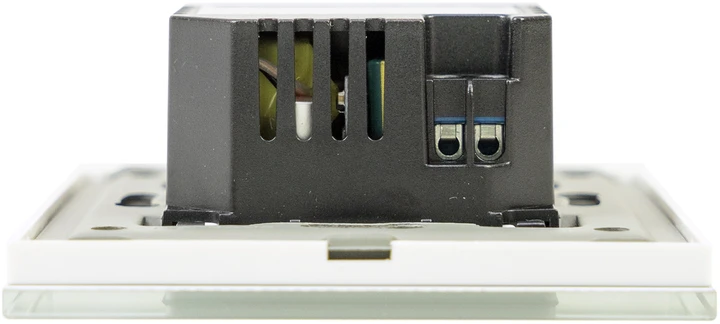 Išmanusis termostatas PNI CT25W WiFi dujiniam šildymo katilui, montuojamas į sieną, 16A, valdymas per „Tuya Smart“ programėlę, dieninis programavimas, rankinis/automatinis režimas, balta spalva