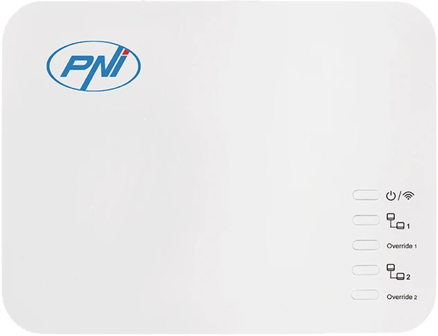 Išmanusis termostatas PNI CT410 PRO belaidis, su WiFi, 2 zonų valdymas internetu, šildymo sistemoms, siurbliams, elektromagnetiniams vožtuvams, TuyaSmart programėlė, histerezė 0,2 °C