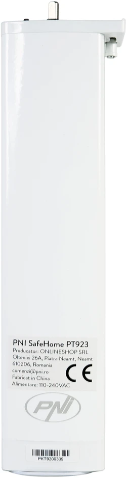 Išmanusis užuolaidų variklis, užuolaidos PNI SafeHome PKT923, WiFi, su pridedamu nuotolinio valdymo pulteliu, valdomas naudojant Tuya Smart programėlę