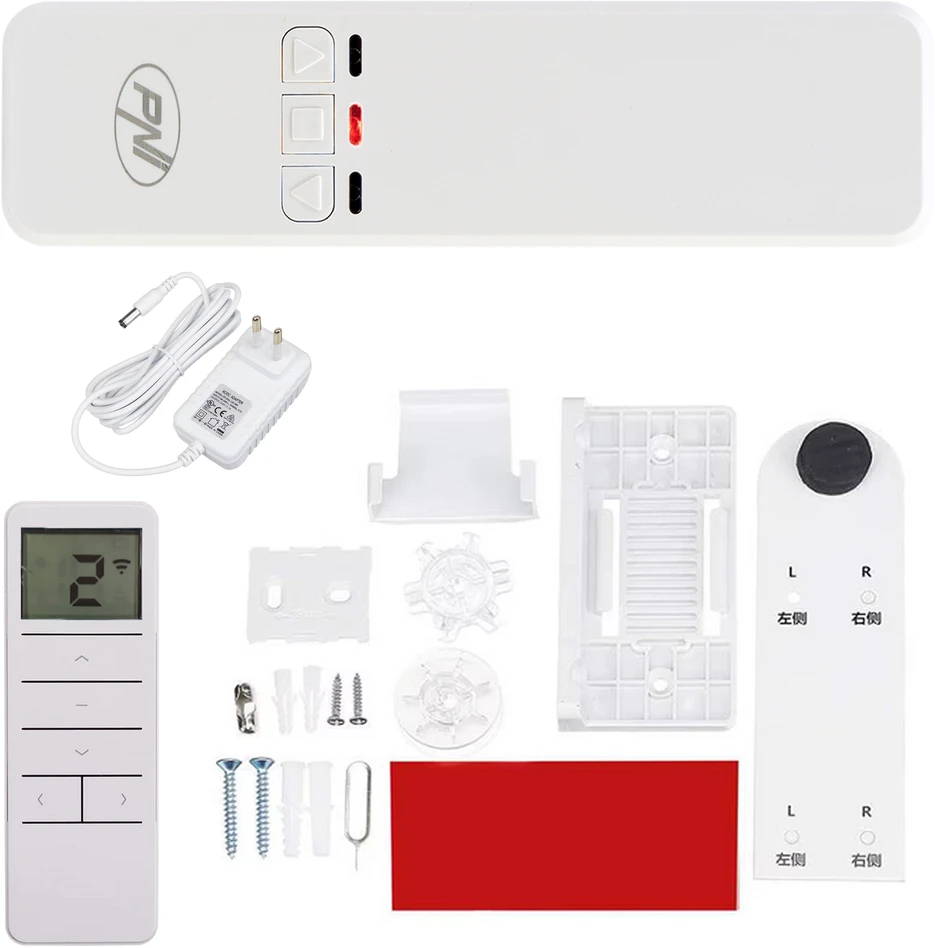 Išmanusis variklis PNI SafeHome PT901JL WiFi grandininiams roletams su nuotolinio valdymo pulteliu, suderinamas su Tuya Smart mobiliąja programėle, Alexa ir Google Assistant