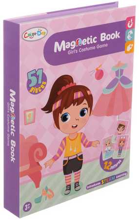Iso Trade - Vaikiška magnetinė dėlionė "Mada" 24709