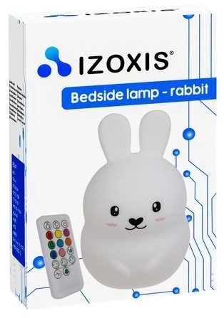 Iso Trade RGB naktinis šviestuvas su nuotolinio valdymo pulteliu - triušis