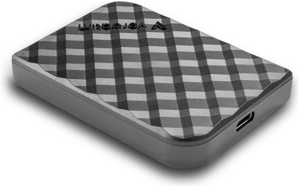 Kietasis diskas External drive Verbatim Mini Diamond SSD 1TB USB-C 3.2 Gen juodas 32025