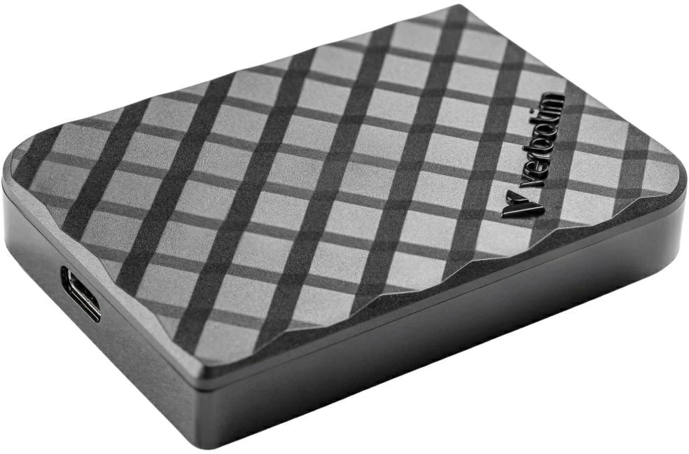Kietasis diskas Išorinis diskas Verbatim Store n Go Mini Diamond USB-C SSD 2Tb juodas 32026