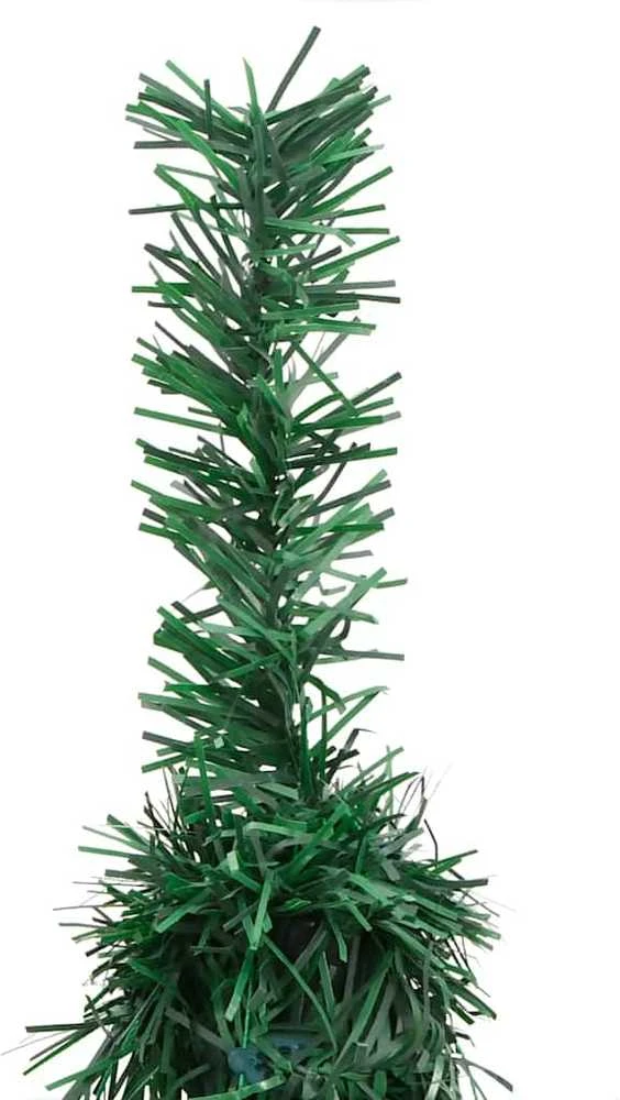 Išskleidžiama dirbtinė Kalėdų eglutė, žalia, 120cm, 50 LED