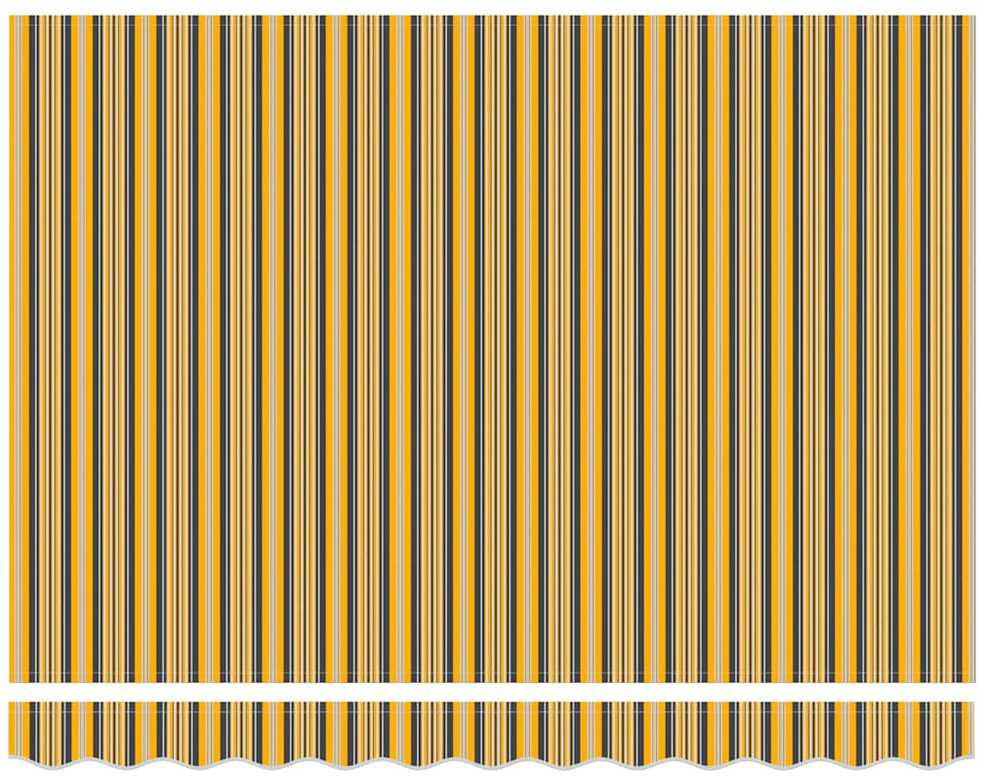Ištraukiama markizė Įvairiaspalvis 350 x 250 cm
