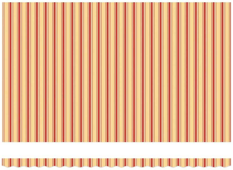 Ištraukiama markizė Geltona ir Oranžinė 500 x 300 x 165 cm