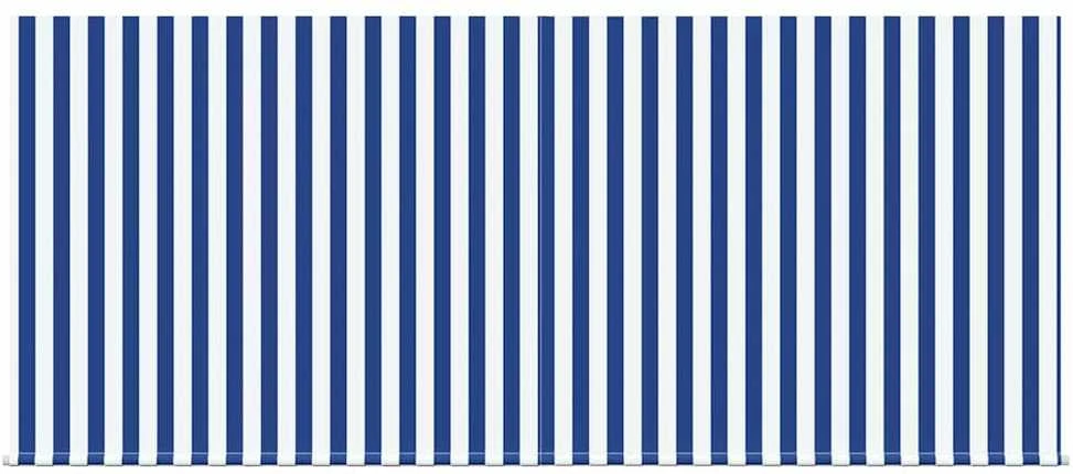 Ištraukiama markizė Mėlyna ir balta 300 x 250 cm