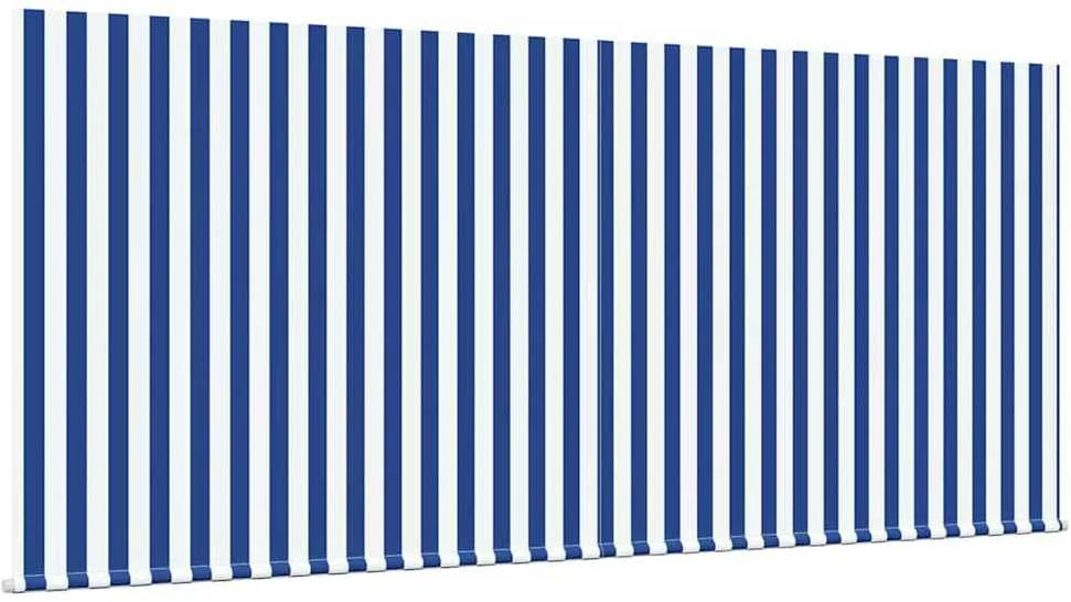 Ištraukiama markizė Mėlyna ir balta 300 x 250 cm