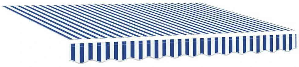 Ištraukiama markizė Mėlyna ir balta 300x250 cm audinys 3329912