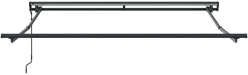 Ištraukiama markizė Oranžinė ir ruda 350x250 cm audinys 3330242
