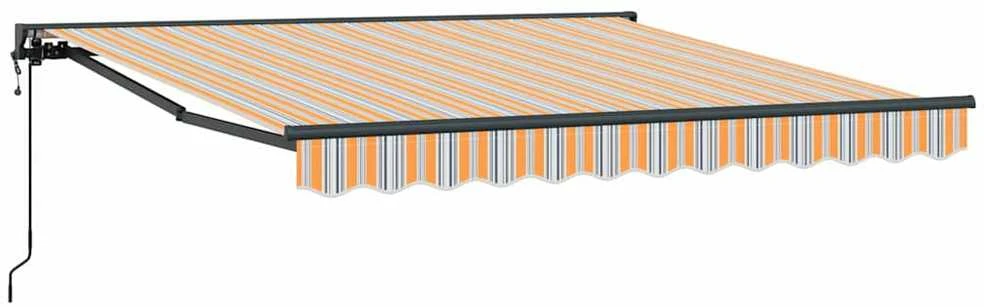 Ištraukiama markizė Spalvotas dryžius 300x250 cm audinys 3330014
