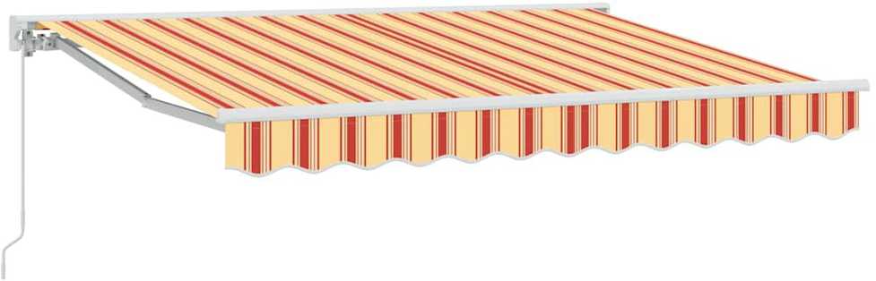 Ištraukiama markizė Spalvotas dryžius 350x200 cm audinys 3329685