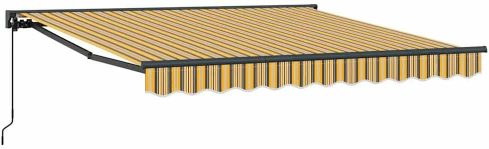 Ištraukiama markizė Spalvotas dryžius 350x250 cm audinys 3330319
