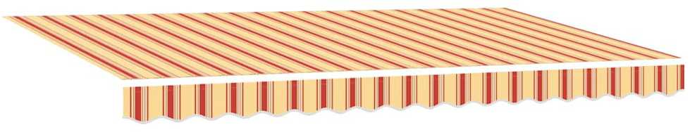 Ištraukiama markizė Spalvotas dryžius 400x200 cm audinys 3329830
