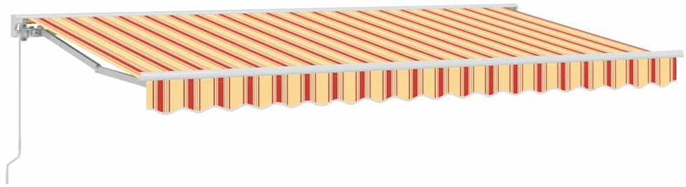 Ištraukiama markizė Spalvotas dryžius 400x200 cm audinys 3329829