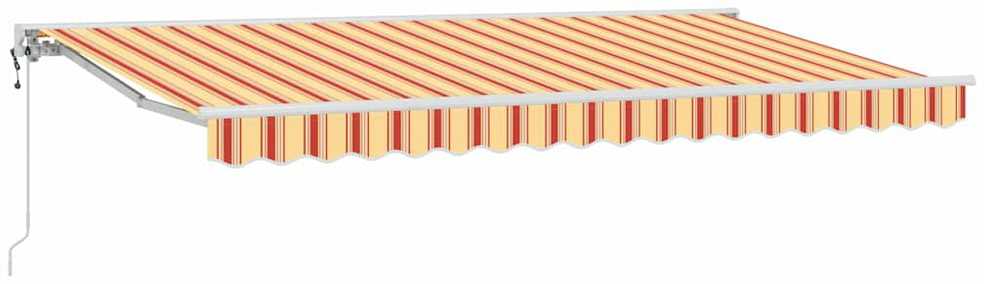 Ištraukiama markizė Spalvotas dryžius 400x200 cm audinys 3329830