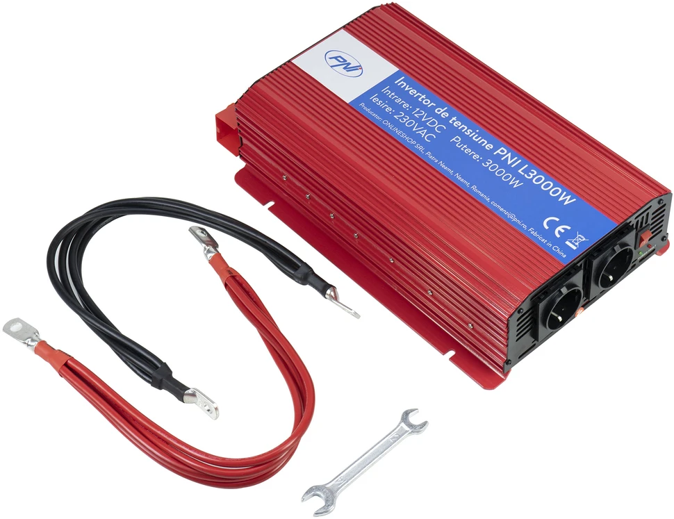 Įtampos keitiklis PNI L3000W maitinimo šaltinis 12V 230V išvestis