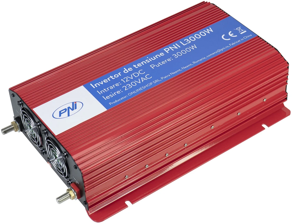 Įtampos keitiklis PNI L3000W maitinimo šaltinis 12V 230V išvestis