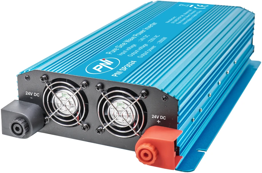 Įtampos keitiklis PNI SP3024 24V maitinimo šaltinis 230V išėjimas 3000W gryna sinusinė banga