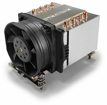 ITT Dynatron A47 Kompiuterio aušinimo sistema Procesorius Orinis aušintuvas 6 cm Juoda, Sidabras 1 vnt