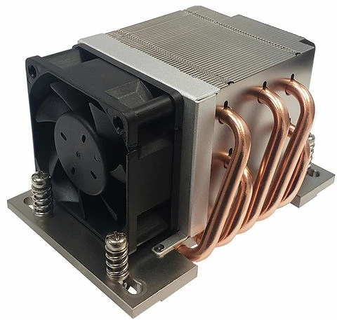 Inter Tech ITT Dynatron A54 Kompiuterio aušinimo sistema Procesorius Orinis aušintuvas 6 cm Juoda, Pilka 1 vnt