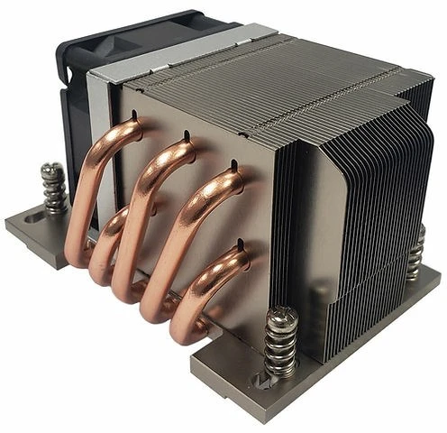 Inter Tech ITT Dynatron A54 Kompiuterio aušinimo sistema Procesorius Orinis aušintuvas 6 cm Juoda, Pilka 1 vnt