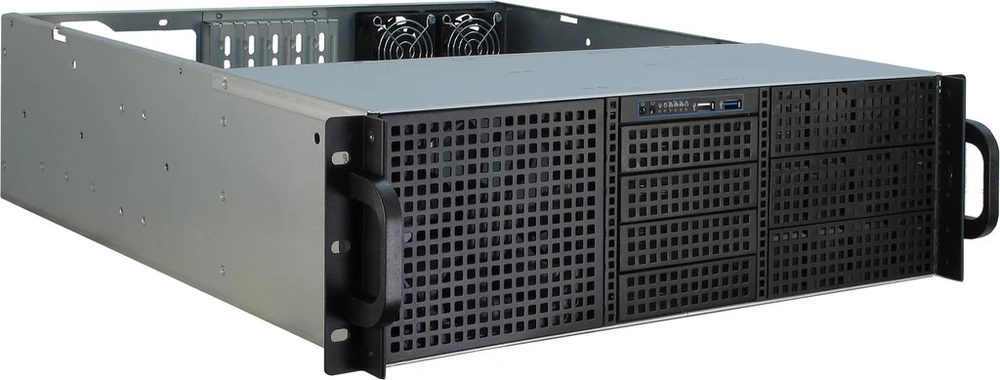 Inter Tech IPC serveris 3U-30248 (48 cm), o.PSU