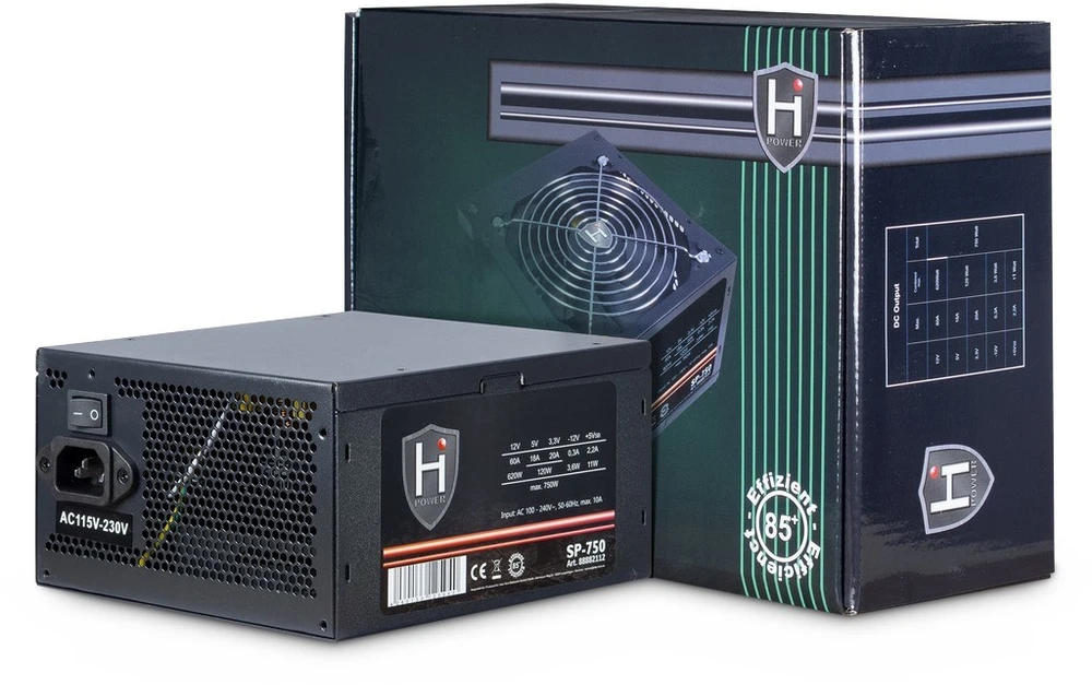 750 W Inter-Tech HIPOWER SP-750