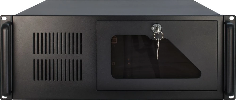 Inter Tech Server Chassis 4U 4088-S Rack Mount ATX (be maitinimo šaltinio)
