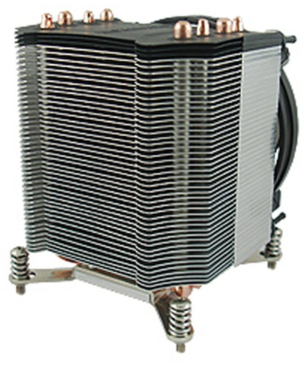 ITT Inter-Tech K-17 Procesorius Aušintuvas 9,2 cm Aliuminis, Juoda