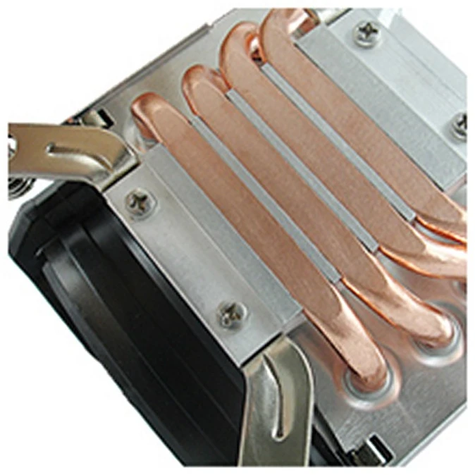 ITT Inter-Tech K-17 Procesorius Aušintuvas 9,2 cm Aliuminis, Juoda