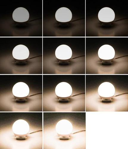 Izoxis LED lempos veidrodžiui/tualetui - 10 vnt.