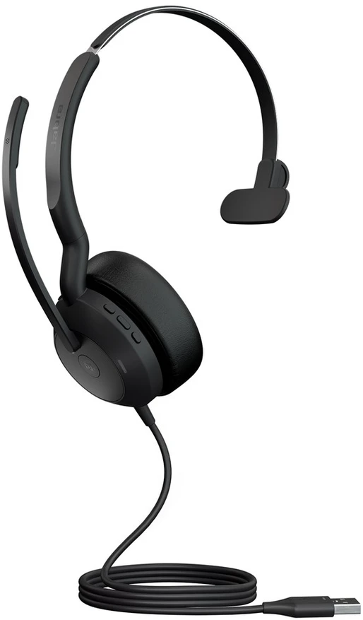 Ausinės Jabra Evolve2 50 Laisvų rankų įranga Vielinis Su lankeliu Biuras / skambučių centras Bluetooth