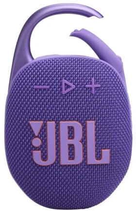 JBL Clip 5 nešiojama kolonėlė, spalva: violetinė