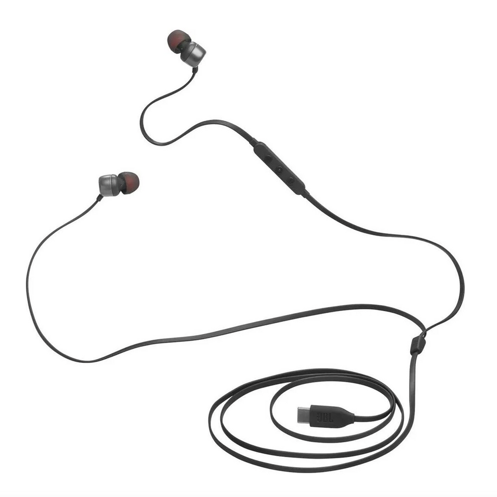 JBL Tune 310C į ausis įdedamos USB-C ausinės, baltos