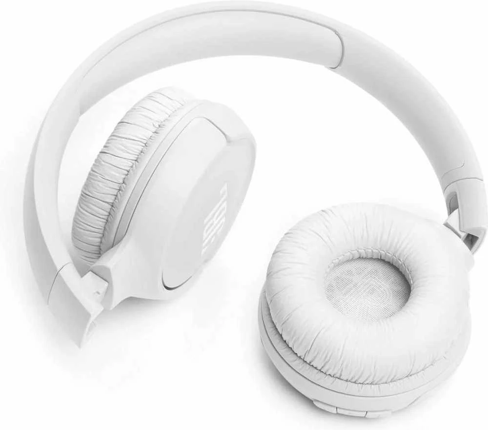 Ausinės JBL Tune 520 BT, Baltos spalvos