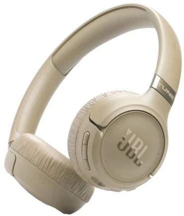 JBL Tune 680NC belaidės „Bluetooth“ ausinės, uždedamos ant ausų, smėlio spalvos, EU