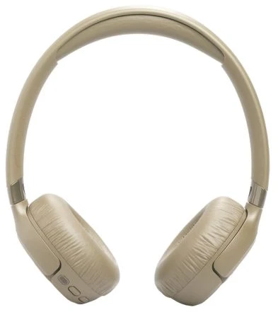 JBL Tune 680NC belaidės „Bluetooth“ ausinės, uždedamos ant ausų, smėlio spalvos, EU