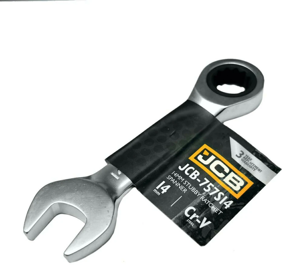 JCB kombinuotas raktas SU REKETU 14mm TRUMPAS