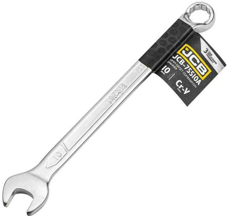 JCB RAKTAS KOMBINEUOTAS IŠLENKTAS 75° 10mm