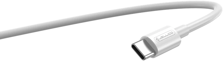 JELLICO kabelis B1 USB-C - USB-C PD 60W 1M Baltas