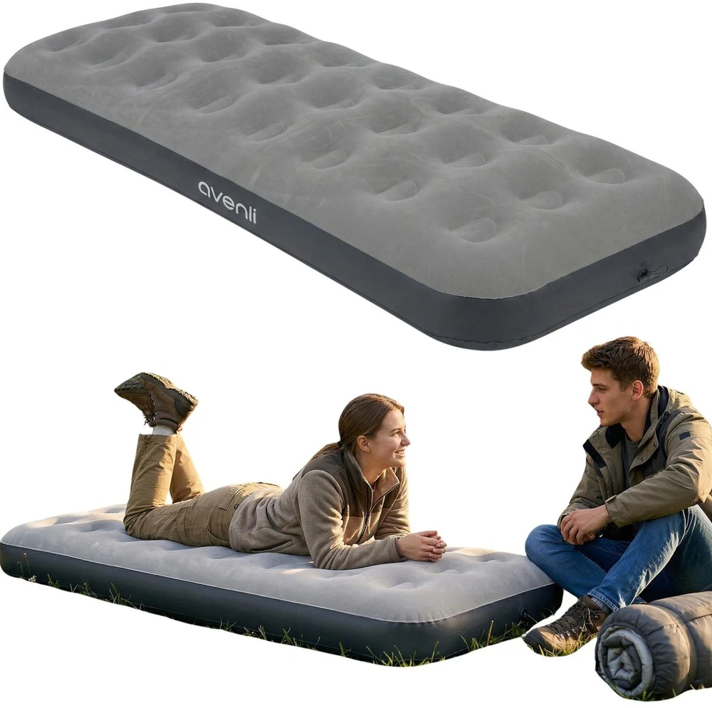 Jilong FLOKUOTAS VIENGULIS ČIUŽINYS CLOUDCOIL PILKAS 191x73x22CM 24637 623090